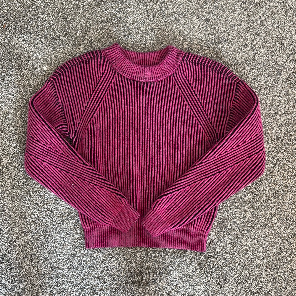 No Boundaries Thick Striped Sweater